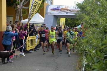 Éxito del II Trail Las Vegas con Fran Rodríguez como ganador absoluto (Foto TA)